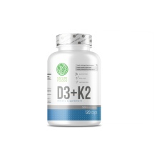  Nature Foods Vitamin D3+K2 120 