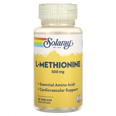  Solaray L-methionine 500  30 